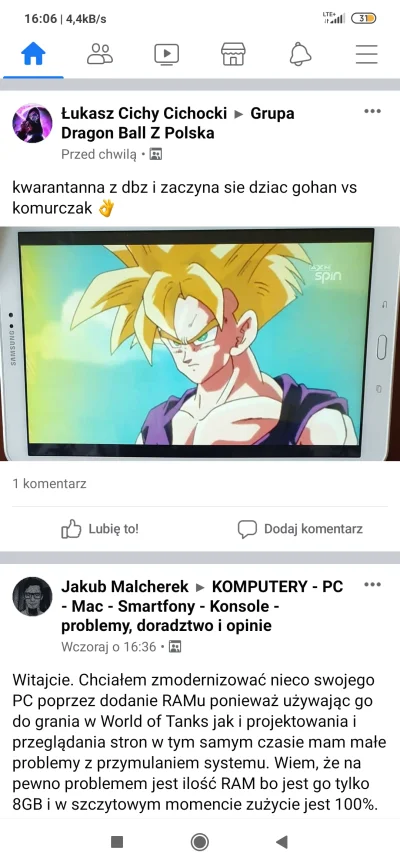 krykoz - #dragonball #analfabetyzm 

Co myślicie o walce gohana z komurczakiem?