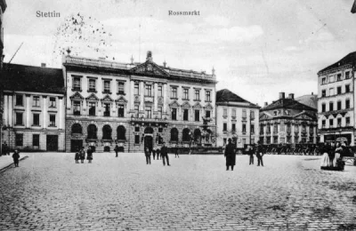 SzycheU - Roßmarkt czyli obecny Plac Orła Białego pod koniec XIX wieku.
#szczecin #s...