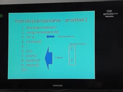 Bekon2000 - Czm na TVP Sport leci lekcja informatyki XD
#tvpis #programowanie #inform...