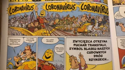 Araggorn - Twórcy Asterixa przepowiedzieli co może się zacząć we Włoszech...
wyd. 20...