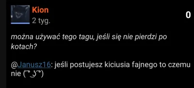 Janusz16 - @choochoomotherfucker ostatnio mi powiedziano, że można używać tego tagu, ...