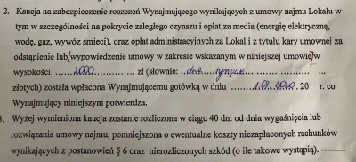 bohlen - @fellipe: Wpłacałem kaucję i chcę ją odzyskać (w końcu nie zerwałem umowy z ...