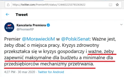 k1fl0w - Co tam jęczysz k..o przedsiębiorco 

 https://twitter.com/PremierRP/status...