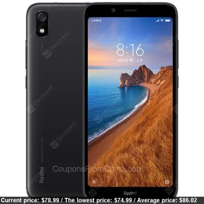 n____S - Xiaomi Redmi 7A 2/32GB Global Black - Gearbest 
Kupon: GBMIFAN7A32
Cena z ...