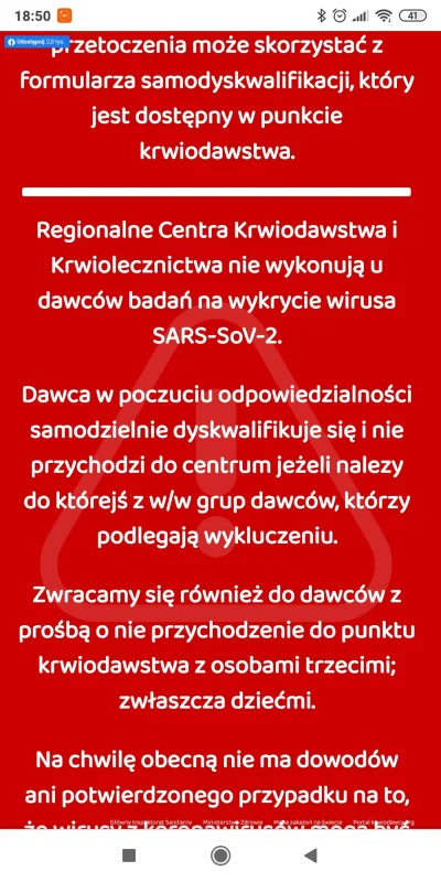 encantada - @adam-krajewski centra krwiodawstwa testów na koronawirusa nie wykonują!!...