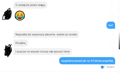 Tranq - ... po czym usunęła parę XD
#tinder