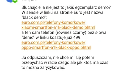 dam115 - Jeden z użytkowników peppera wskazywał iż, może to być model demo.