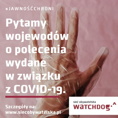 WatchdogPolska - Jesteśmy cały czas aktywni - również, a może nawet przede wszystkim,...