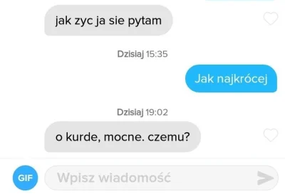 k.....t - I od razu wiem, że się z nim nie dogadam xD
#tinder #gownowpis