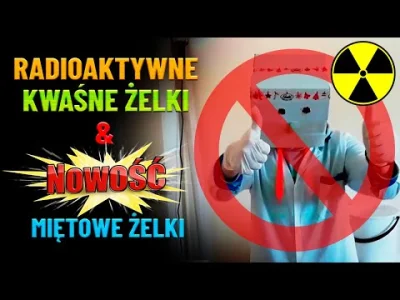 ecco - P I L N E. Człowiek Karton ma dla Was radioaktywną serię turbo kwaśnych żelków...