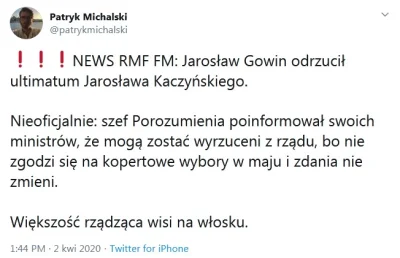 lkg1 - Gowin po licznych głosowaniach bez cieszenia się twarzy już nie odzyska, ale m...