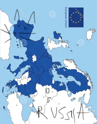 octave25 - @Bartoxik: Europa wyglada bardziej jak Srający Kot.