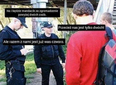 Grothar - > 1 wędkarz kontrolowany był przez 2 policjantów