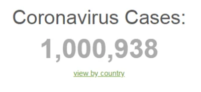 Wujek_Fester - Przebiliśmy pierwszy milion !

#koronawirus