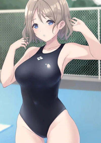 zabolek - #randomanimeshit #anime #lovelivesunshine #youwatanabe #swimsuit