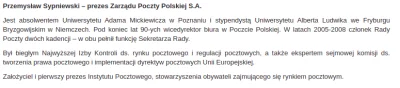 Pol753 - Czy osoba związana z Pocztą Polską od końca lat 90tych mogłaby nie udźwignąć...