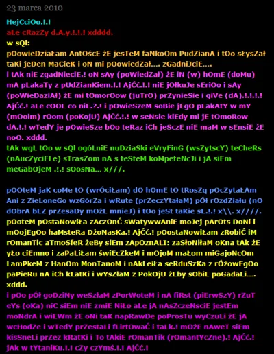 antyanalogia - Dokładnie 10 lat temu zakończył się projekt o nazwie "Emo Martynka" - ...