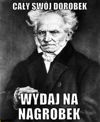 mutozostaw - #schopenhauer