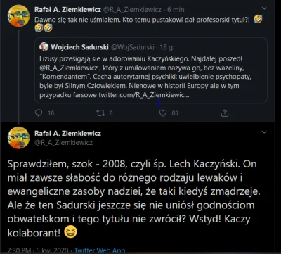 rafxyz44 - Samozaoranie #riserczziemkiewiczowski #ziemkiewicz #bekazprawakow #heheszk...