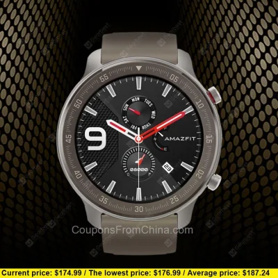 n____S - Xiaomi AMAZFIT GTR 47mm Smart Watch Titanium Version - Gearbest 
Cena jest ...