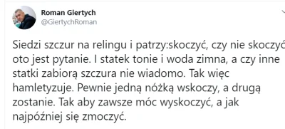 m.....i - Podaje się do dymisji bo jestem przeciw wyborom 10 maja ale za to moja part...