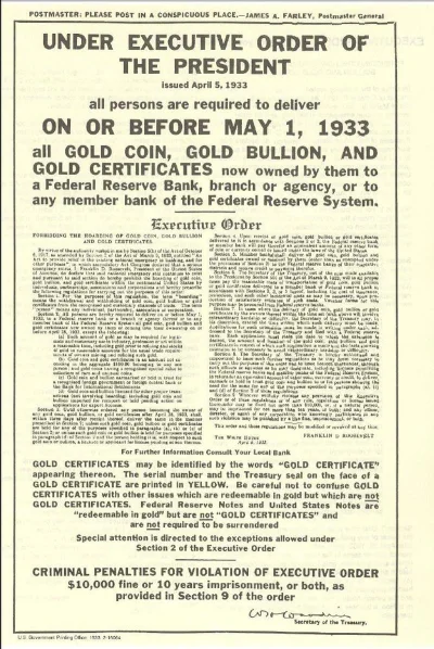 onepropos - Ważna data w historii, 5 kwietnia 1933 r. Prezydent Franklin Roosevelt po...