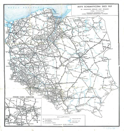 Burza2014 - @MattJedi: Infrastruktura Polski 1952.