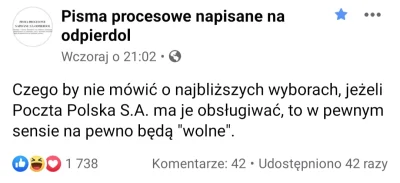 dudi-dudi - Gdy wolne wybory nie oznaczają że będą wolne, tylko że będą wolne. 

#kor...