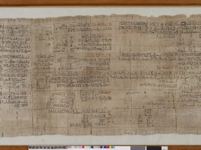 HeruMerenbast - Papirus Rhinda, a właściwie Papirus Ahmosego to dokument zawierający ...