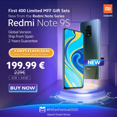 cebula_online - W Aliexpress
LINK - Xiaomi Redmi Note 9S 6.67inch 4GB 64GB Qualcomm ...