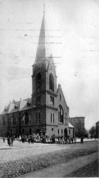 SzycheU - Matthäuskirche mieścił się przy Bredowerstrasse 11 (obecnie ul. Rugiańska 1...