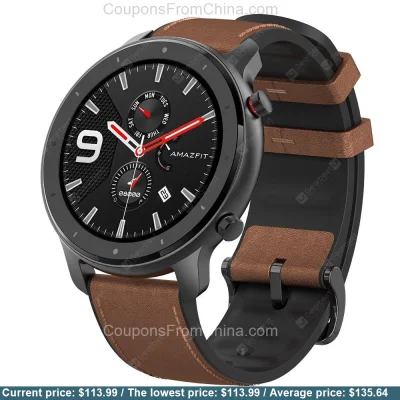 n____S - Xiaomi Amazfit GTR 47mm Smart Watch Aluminum Alloy - Gearbest 
Kupon: Pobie...