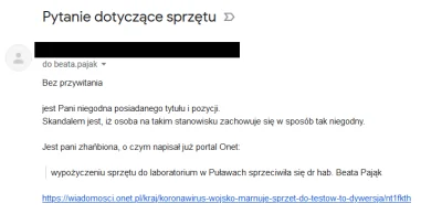 Sebgat - Wysłałem do niej maila na adres:
beata.pajak@wihe.pl
Można też zadzwonić p...