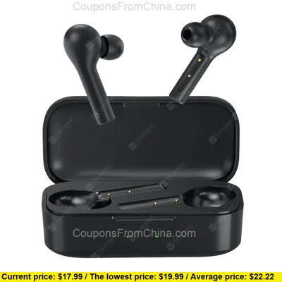 n____S - QCY T5 Bluetooth 5.0 Earphones - Gearbest 
Kupon: FBQCYT5GB
Cena: $17.99 (...