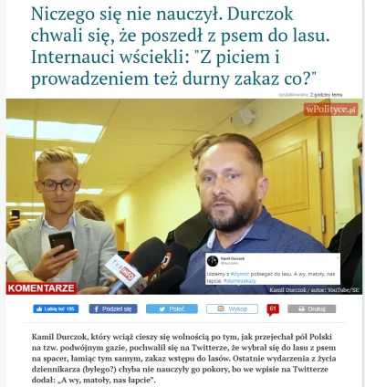 FlasH - @Vitkacy: opinia, ale w odróżnieniu od propisowskich biuletynów, wznosi się n...