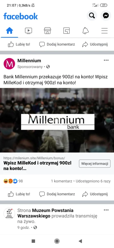 ScaffTag - zastanawia mnie to, jakim cudem taki scam może znaleźć się na facebooku #m...