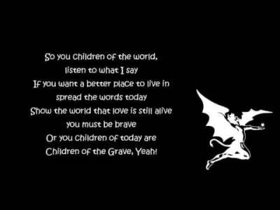 Piekny_Maryjan - Black Sabbath - Children Of The Grave