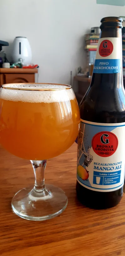 soadfan - Ale to dobre!

Browar Grodzisk Bezalkoholowe Mango Ale
#piwo #pijzwykopem