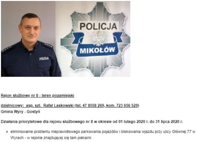 TRicKYmAn - Czy to dzielnicowy aspirant sztabowy Rafał Laskowski (tel. 47 8558 269, k...