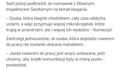 Comprido - Nie można jeździć rowerem bo narażamy na utratę zdrowia siebie lub innych,...