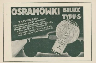 francuskie - Rok 1935 w motoryzacji: pojawiają się... Osramówki
Bilux Typu S
Zapewn...