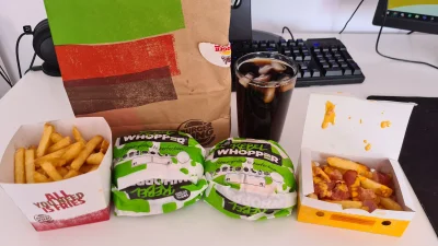 phaxi - przedwczoraj byl jedzony burdel king testowalem pseudowege burgera bo byla pr...