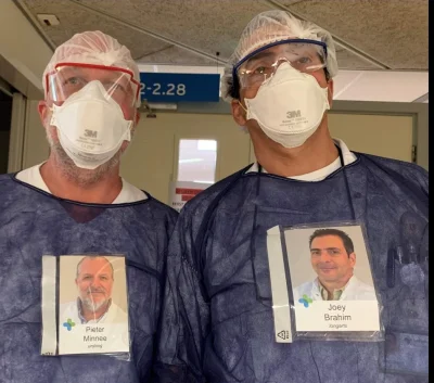 Pomagier - W szpitalu w #holandia personel medyczny zaczął wieszać sobie na szyi swoj...