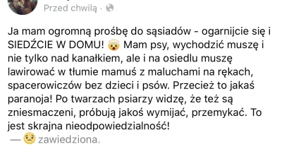 robal44 - #koronawirus #psy

Fora dzielnicowe to ostatnio wylęgarnia raka. Ludzie k...