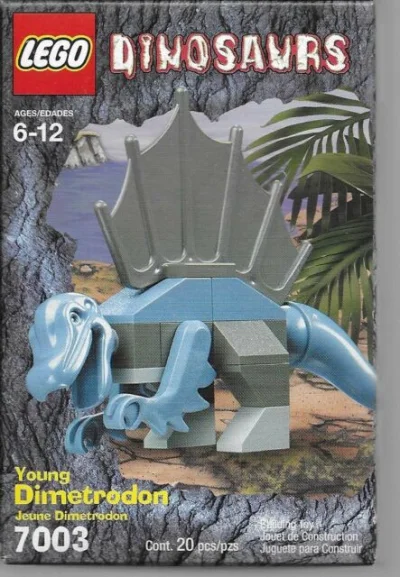 C.....m - @Tiszka: Ale w Lego dimetrodon był w serii Dinosaurs, a teraz mi mówisz, że...