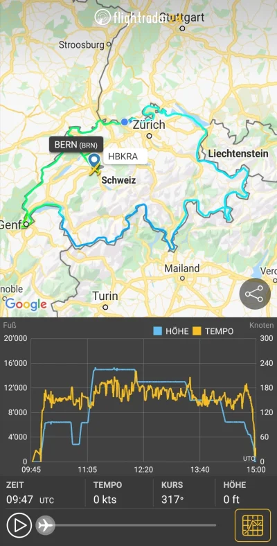 distinquita - Nie ma to jak zrobić sobie rundkę (ʘ‿ʘ) #szwajcaria #flightradar24