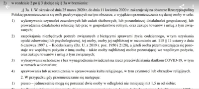 wigr - @lucash9: To rozporządzenie jest niezgodne z konstytucją i jest zbyt ogólne, a...