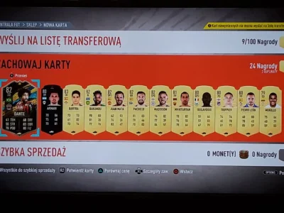 SaandMann - #fut cały dzień #!$%@? się z tymi towarzyskimi, żeby dostać to XD 24 rzad...