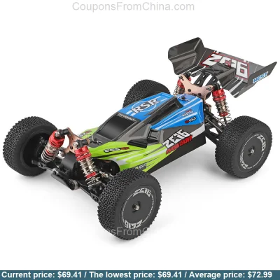 n____S - Wltoys 144001 RC Car - Banggood $198.57
Cena: $69.41 (289,99 zł) + $2.00 za...