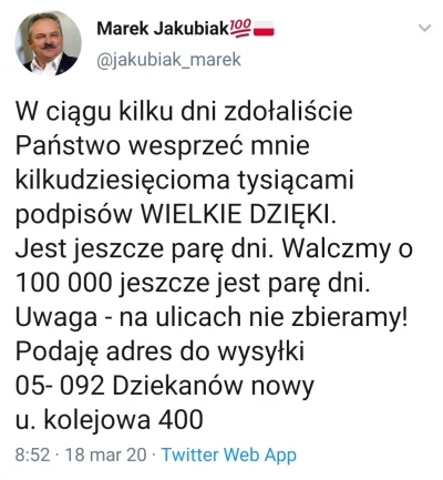 wigr - >Na ulicach nie zbieramy

Facet twierdzi, że w kilka dni dostał Pocztą Polską ...